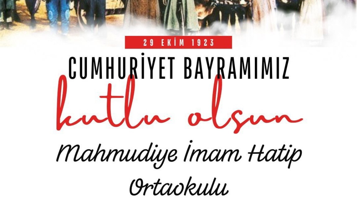 29 EKİM CUMHURİYET BAYRAMIMIZ..!